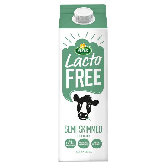 Arla Lactofree Semi Skimmed Milk (1L)