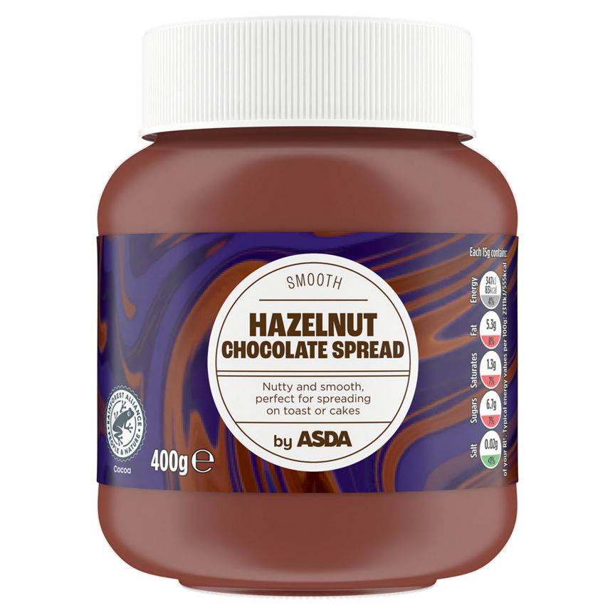 Asda Hazelnut Chocolate Spread 400g