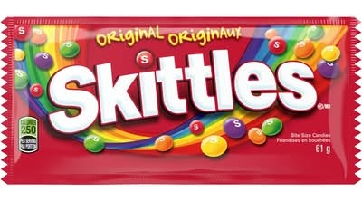 Skittles bonbons originaux en bouchées - original bite size candies