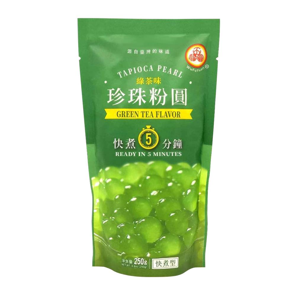 Wufuyuan Tapioca Pearl - Green Tea Flavour