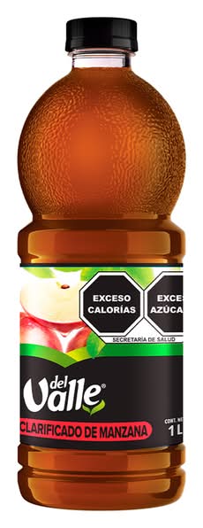 Del Valle · Jugo clarificado de manzana (1 L)