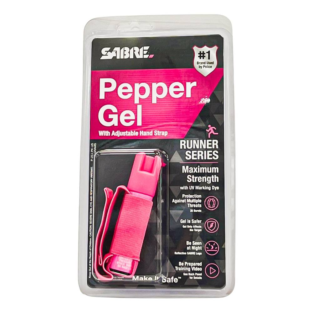 Sabre Runner's Pepper Gel Spray (pink)