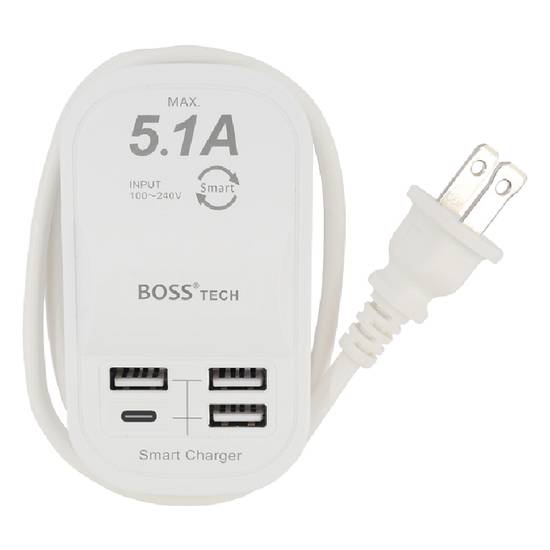 BOSS 5.1A USB智慧型充電器 <1PC個 x 1 x 1PC個> @30#4713304284330