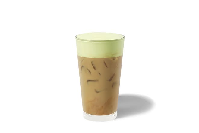 Iced Pistachio  Oat Latte