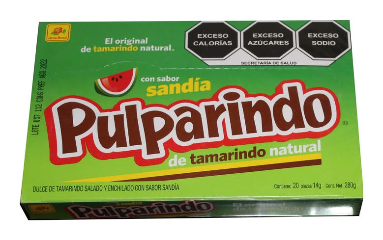 Pulparindo · Dulce de tamarindo enchilado sandía (280 g)