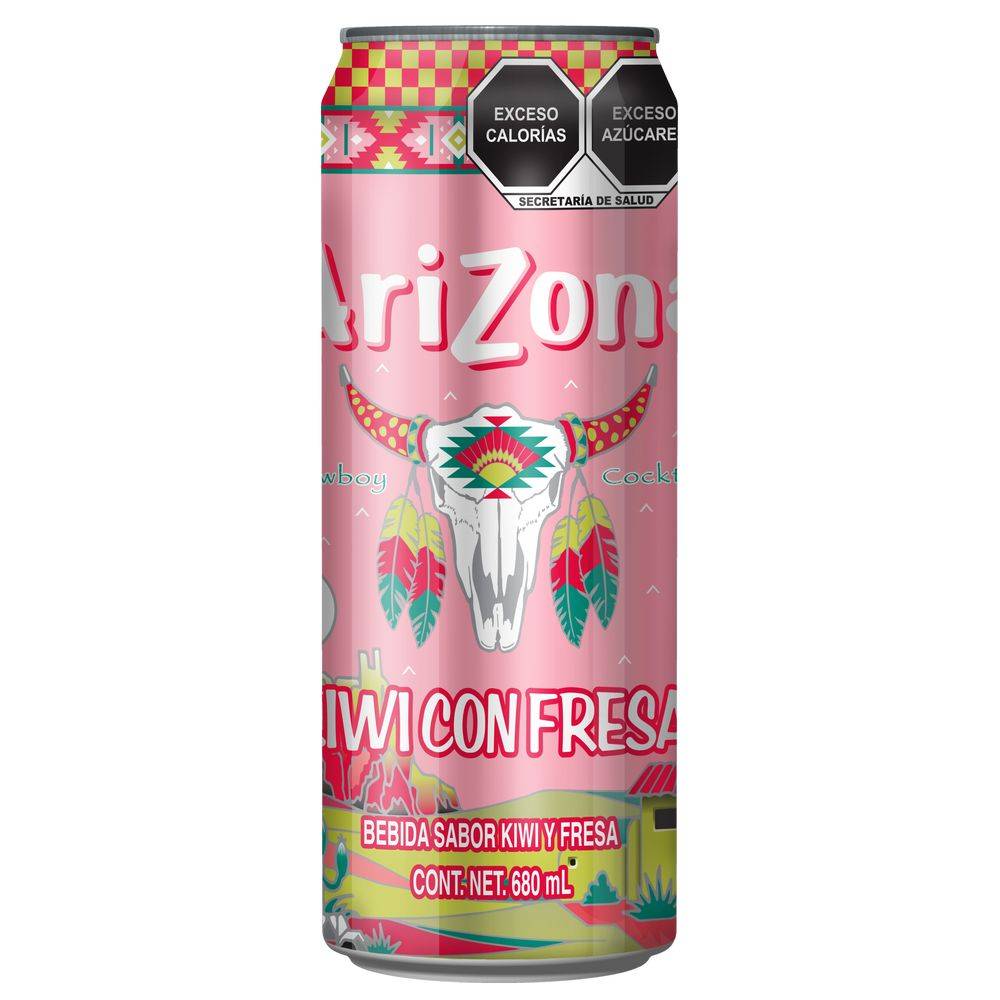 Arizona bebida sabor kiwi strawberry (680 ml)