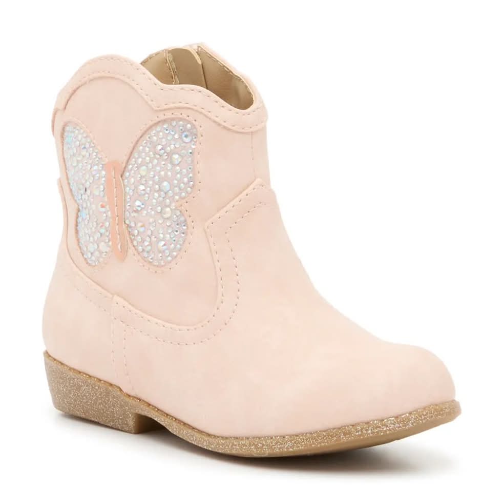 Jellypop Lil Brynn Cowboy Boot - Kids' (BLUSH Medium - 7 Toddler)
