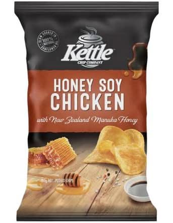 Kettle Chip Company 150g Honey Soy Chicken