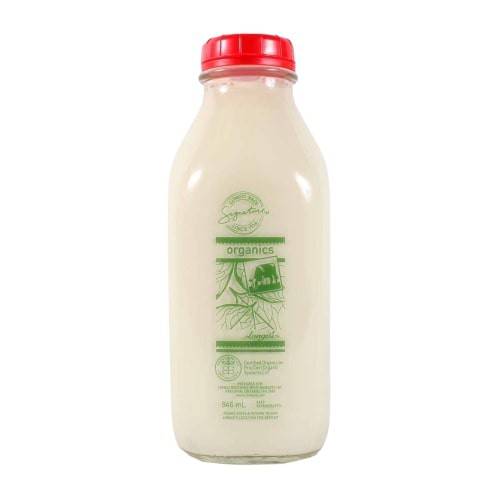 Longo's Signature Organic Milk 3.8% (946 ml)