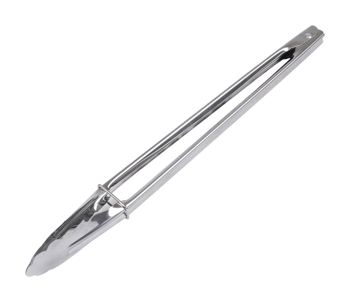 Long Lockable BBQ Tongs