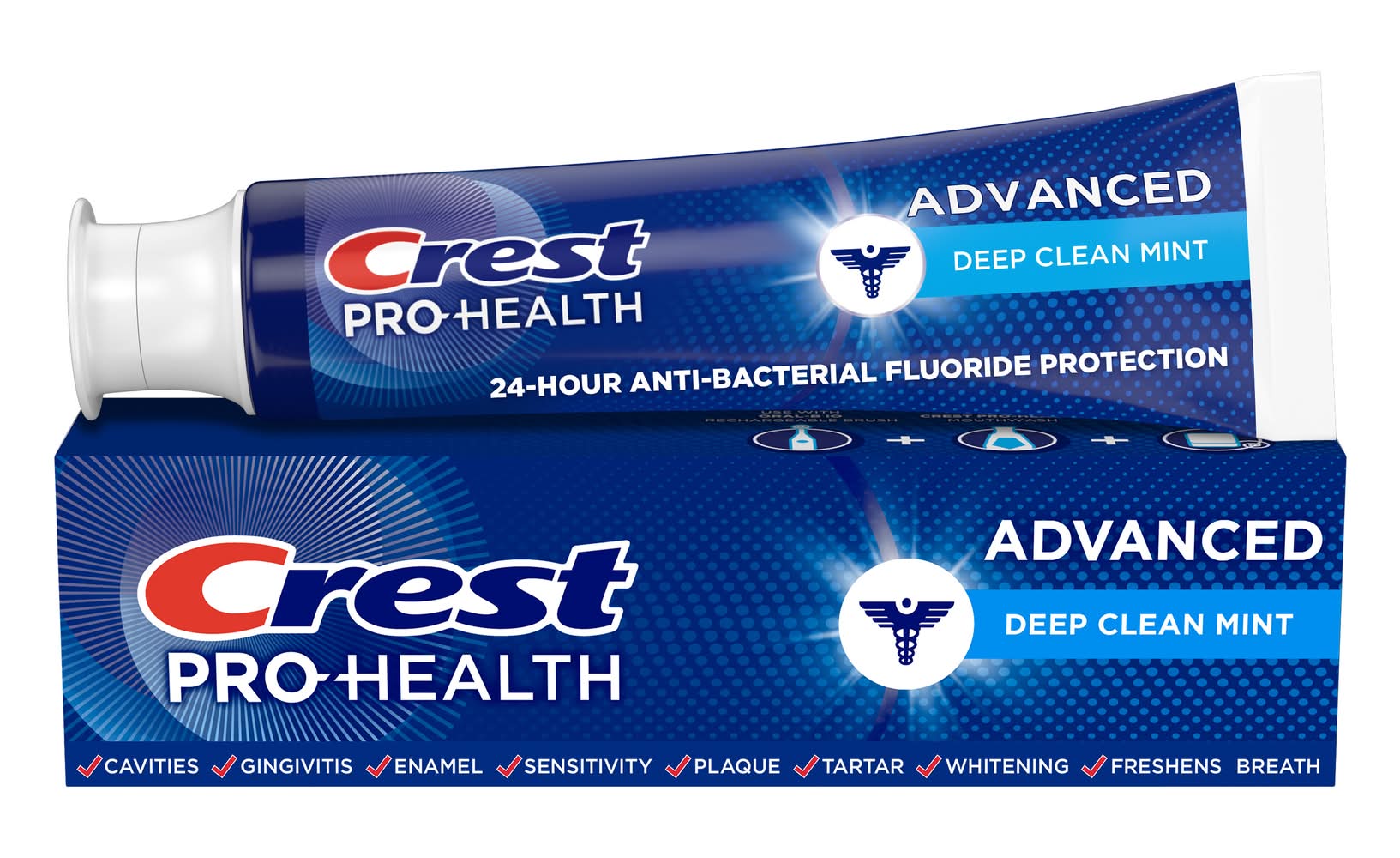 Crest Pro Health Advanced Toothpaste, Deep Clean Mint (5.1 oz)