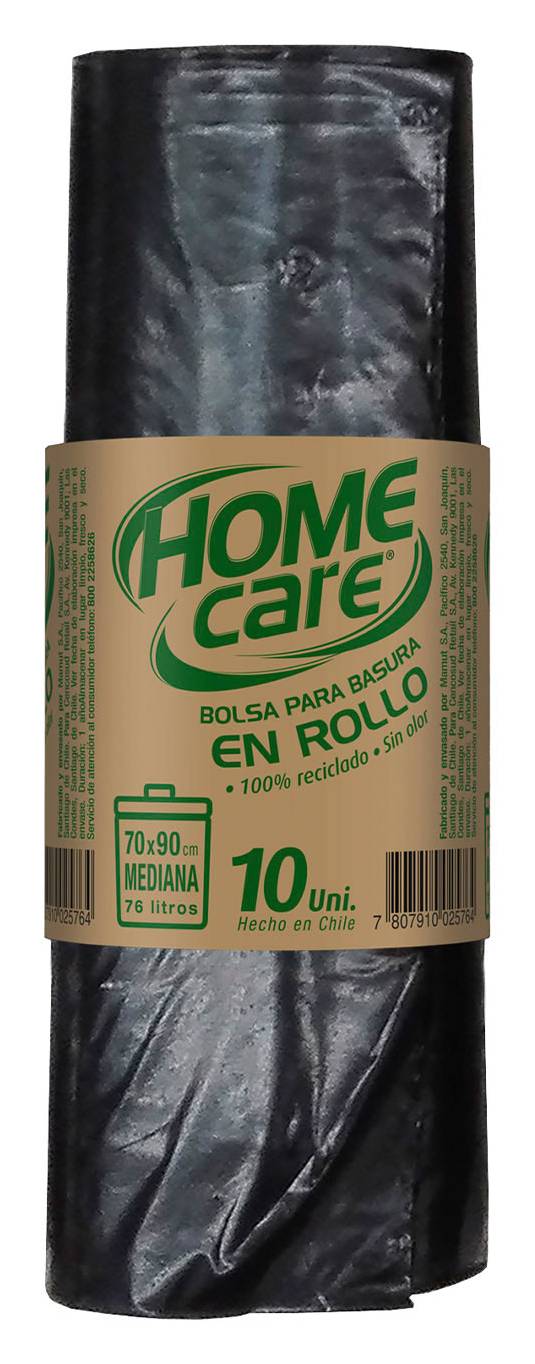Home Care · Bolsa de basura mediana