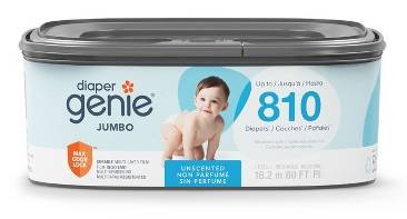 Diaper Genie Jumbo Square Diapers Refill