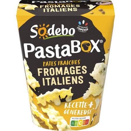 Box Fusilli aux fromages SODEBO - la box de 330g