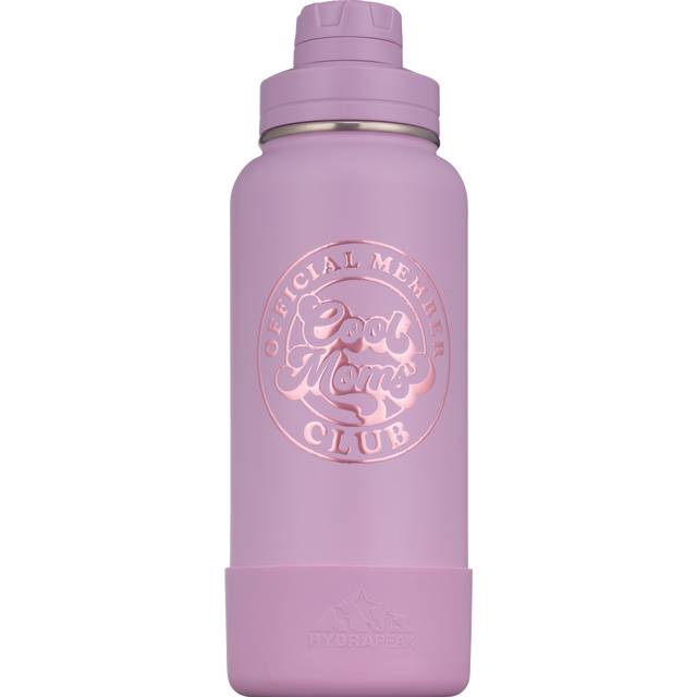 Hydrapeak Cool Moms Club Chug Bottle, Purple, 32 oz