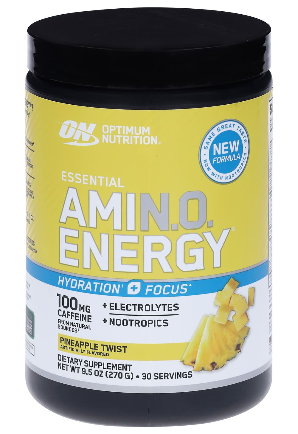 Optimum Nutrition Essential Amin.o. Energy + Electrolytes, Pineapple Twist (10.5 oz)