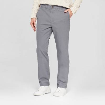 Goodfellow & Co. Every Wear Straight Fit Chino Pants, Men, 40x30, Thundering Gray