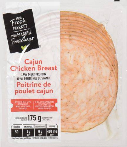 Your fresh market rôti de poitrine de poulet cajun (175 g) - cajun chicken breast (175 g)