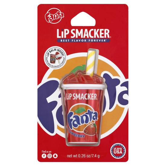 Lip Smacker Fanta Strawberry Lip Balm (0.3 oz)