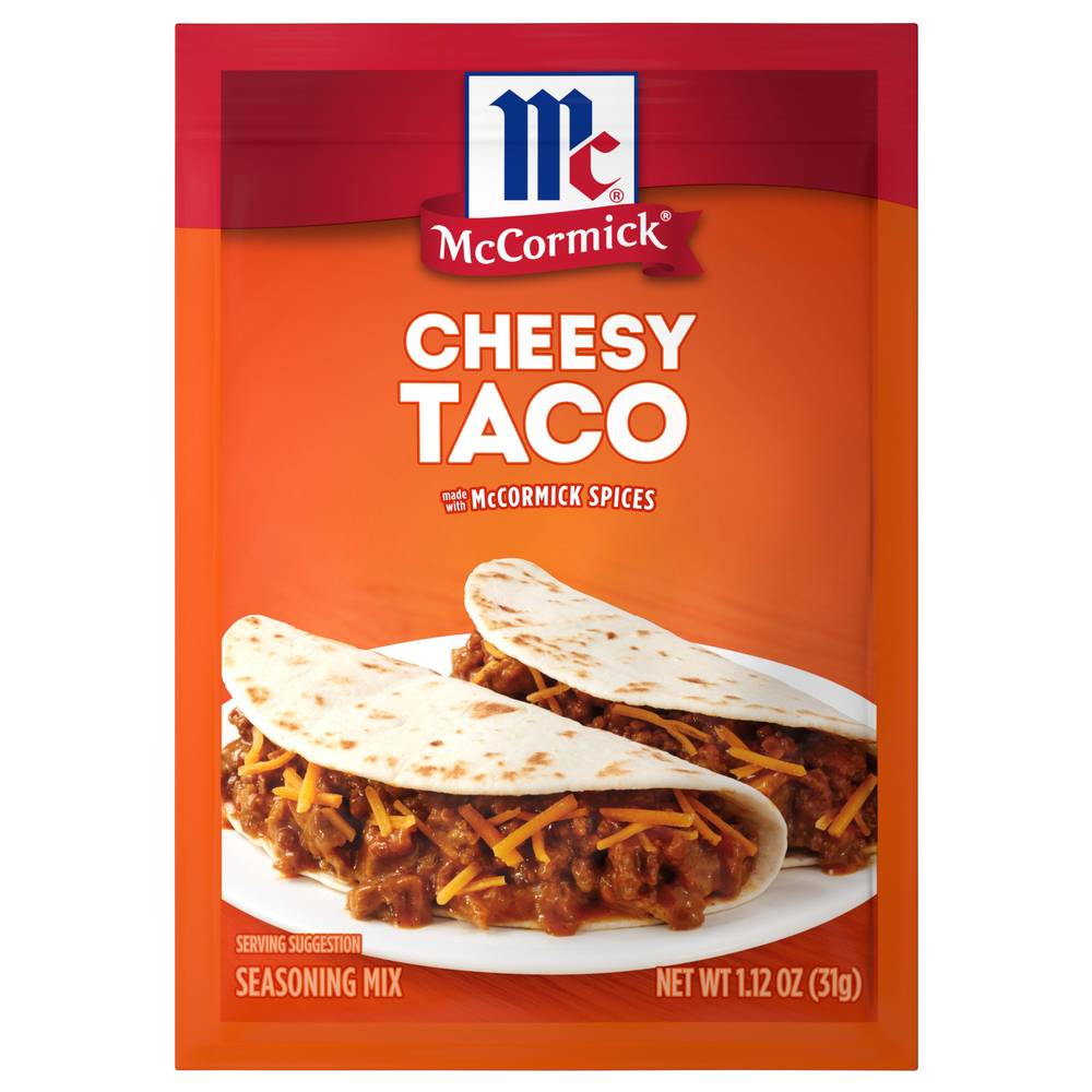 Mccormick Cheesy Taco Seasoning Mix (1.2 oz)