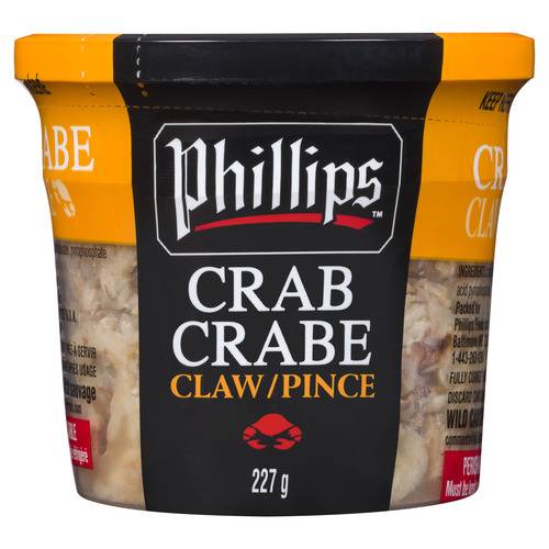 Phillips Chair De Pinces De Crabe 227 G / Phillips Crab Claw Meat 227 g