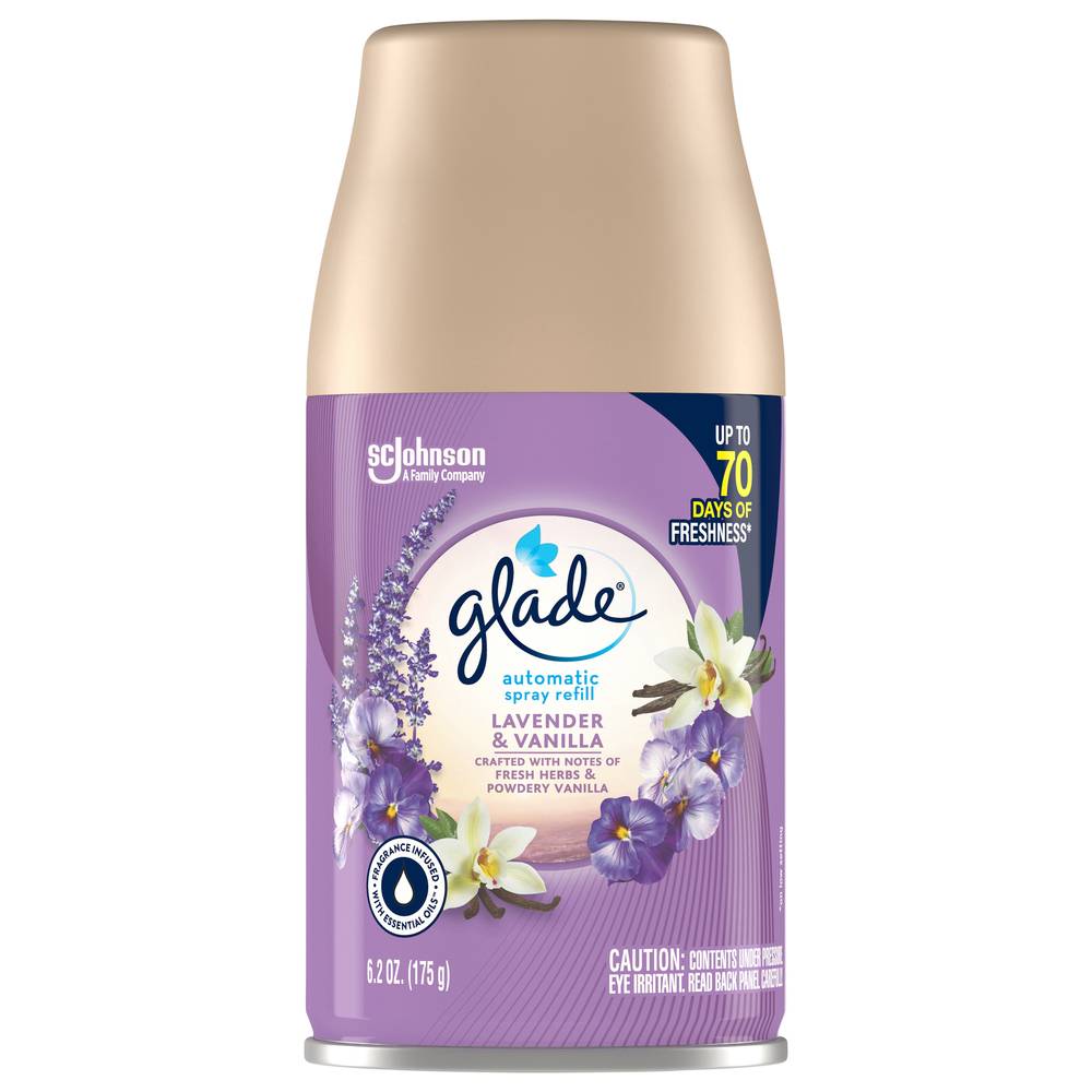 Glade Lavender & Vanilla Automatic Spray Refill Scent (6.2 oz)