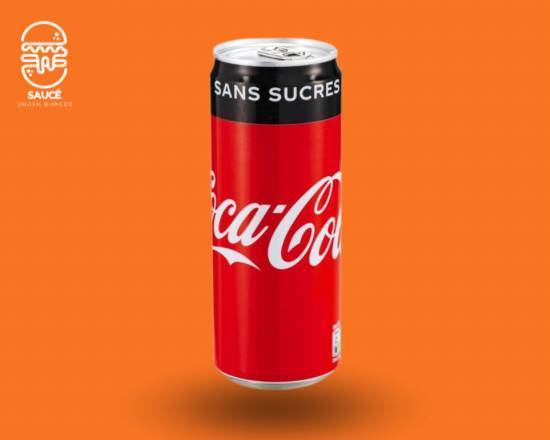 Coca-Cola sans sucre 33cl