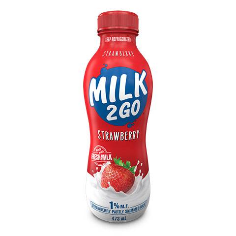 Milk2Go -  473ml Strawberry