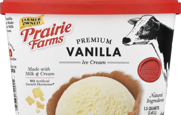 Prairie Farms Premium Vanilla Ice Cream