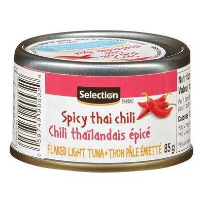 Selection Spicy Thaï Chili Flaked Light Tuna (85 g)