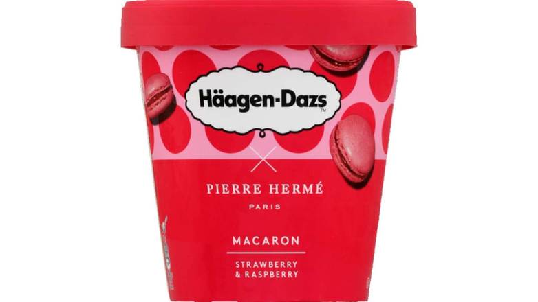 Häagen-Dazs Pot Macaron Framboise Le pot de 364g