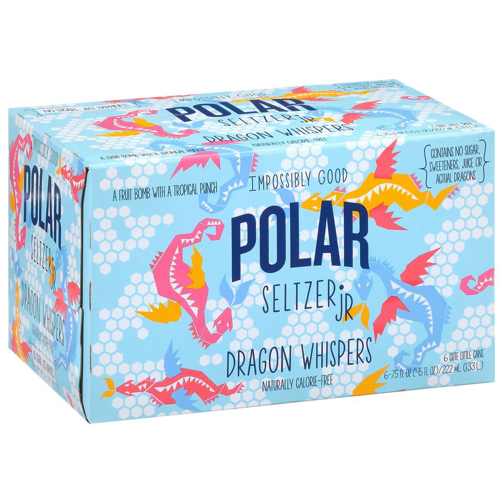 Polar Dragon Whispers Seltzer Jr (6 x 7.5 fl oz)