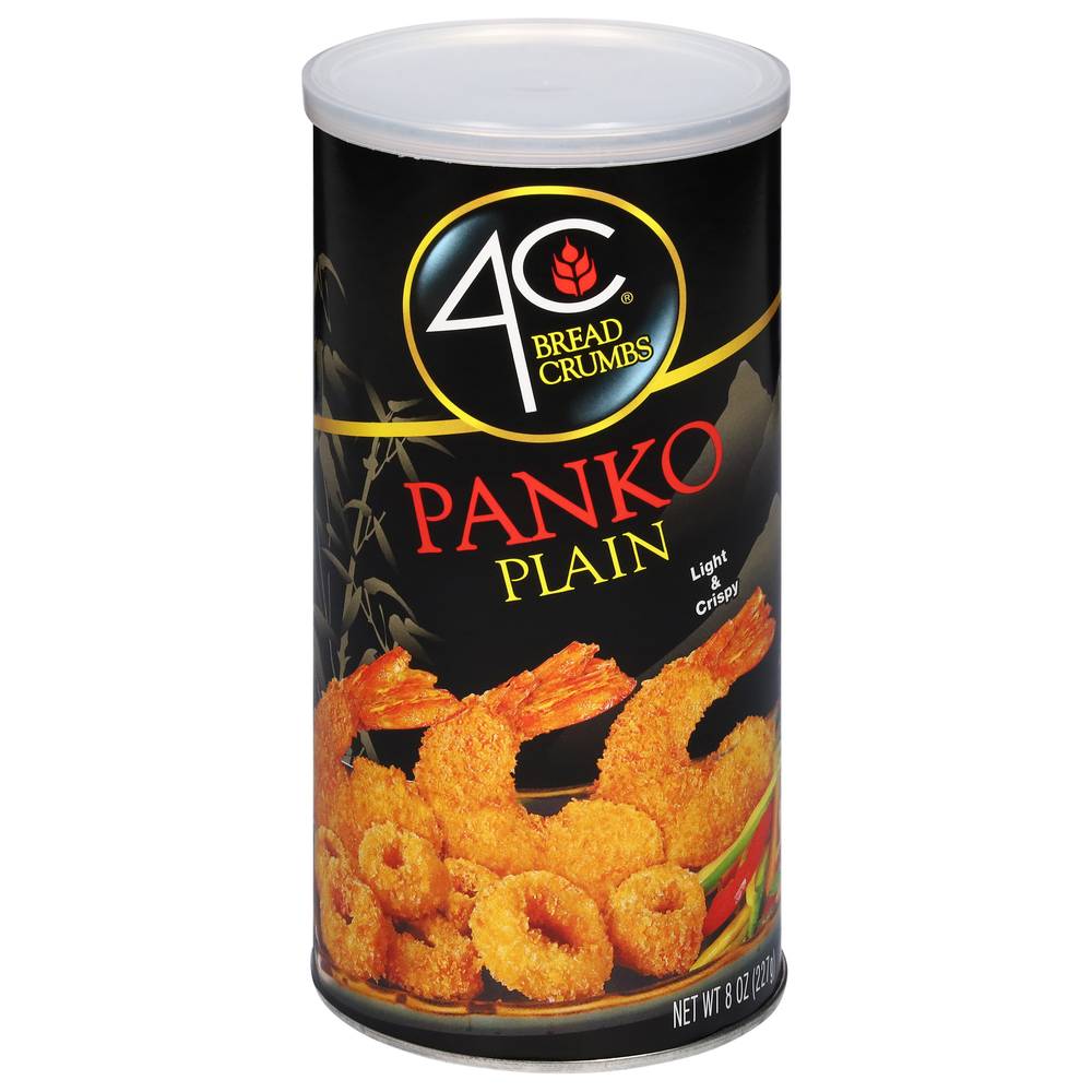 4C Panko Plain Bread Crumbs (8 oz)