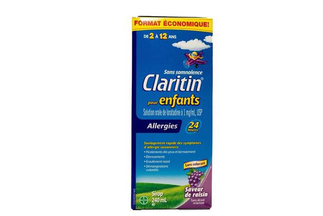Claritin Allergy Medication (240 ml)