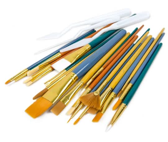 Artist's Loft Super Value Brush pack, Assorted (25 ct)