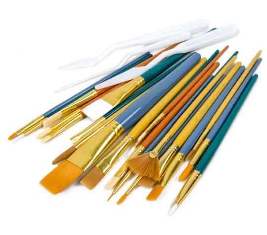 Artist's Loft Super Value Brush pack, Assorted (25 ct)