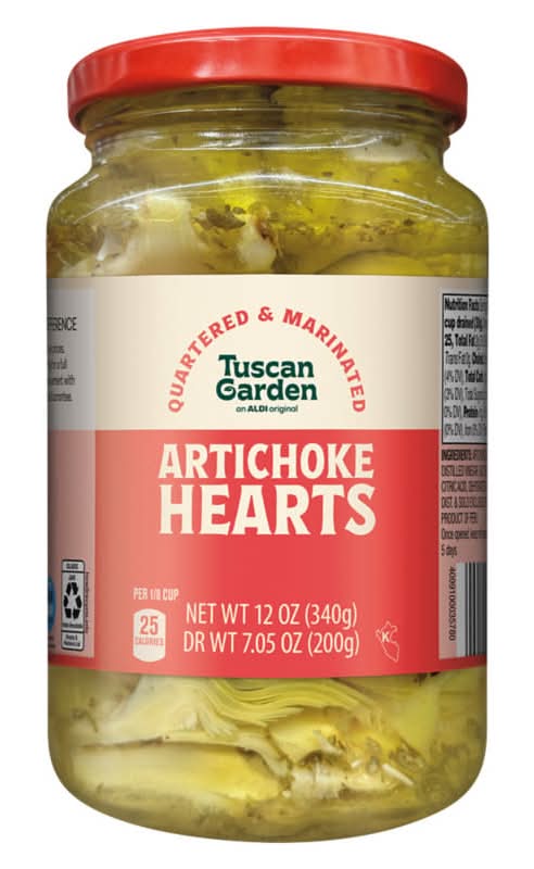 Tuscan Garden Quartered Marinated Artichoke Hearts (12 oz)