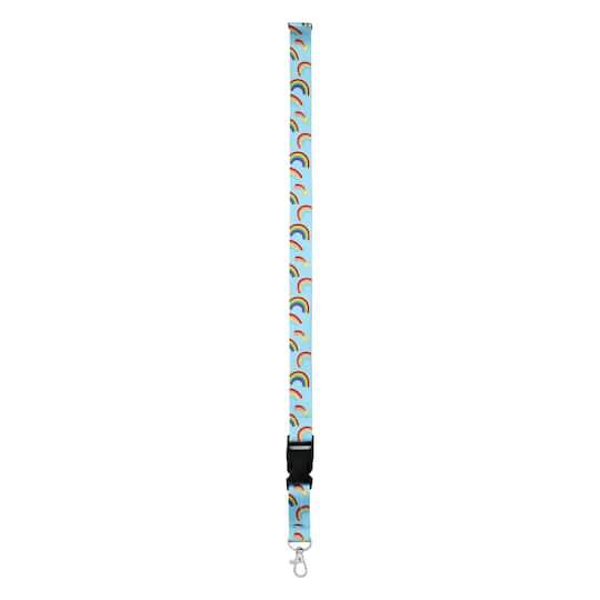 20" Rainbow Lanyard With Clip By B2C