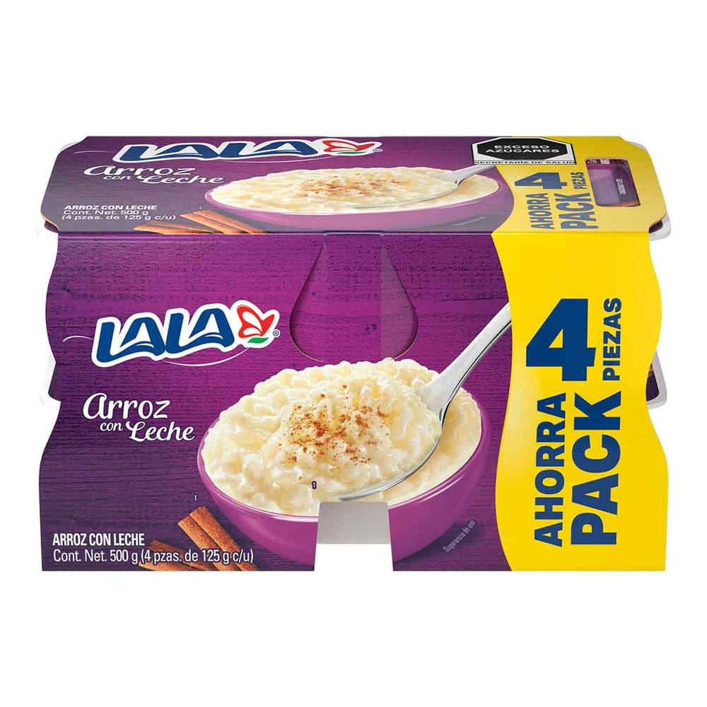 Lala arroz con leche (4 un)