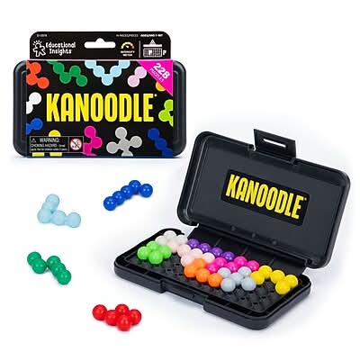 Educational Insights Kanoodle 3D Brain Teaser Puzzle Game, 200 Challenges, Ages 7+