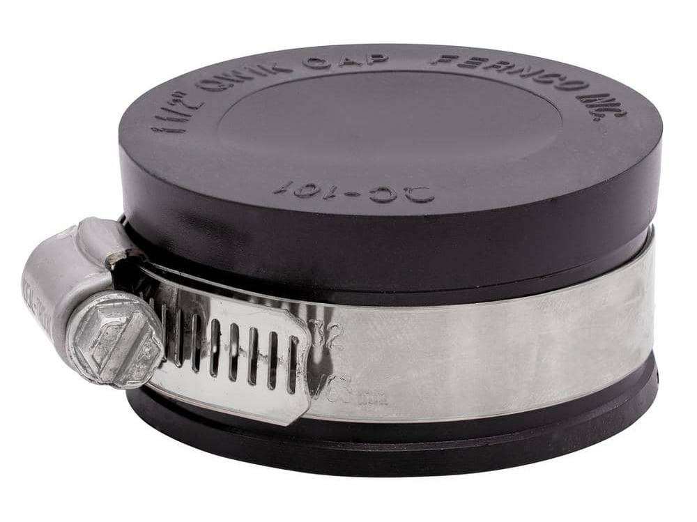Fernco 1-1/2 In. Flexible Pvc Qwik Cap For Dwv