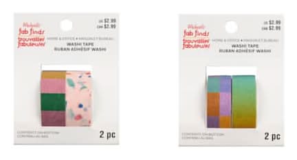 Assorted Washi Tape Set By Fab Finds, 1Pc.