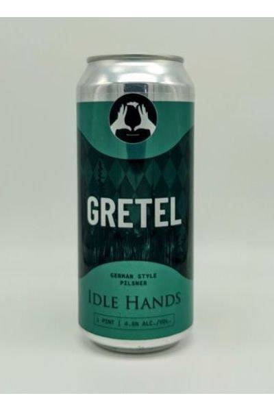 Idle Hands Craft Ales Gretel Pilsner (4x 16oz cans)