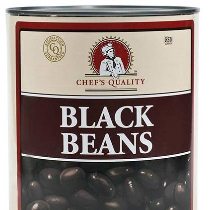 Chef's Quality - Black Beans - 12/15 oz (1X12|Case of 1)