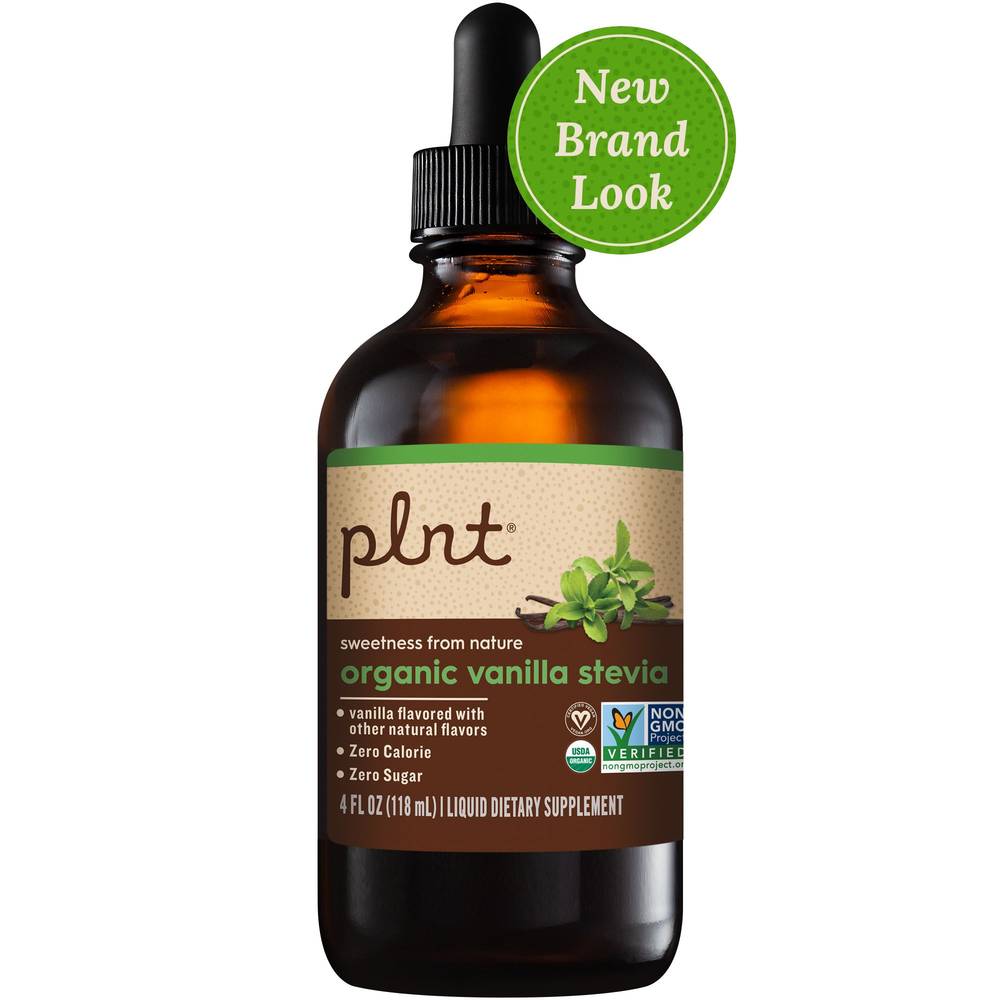 Plnt Sweetness From Nature Organic Stevia (vanilla)