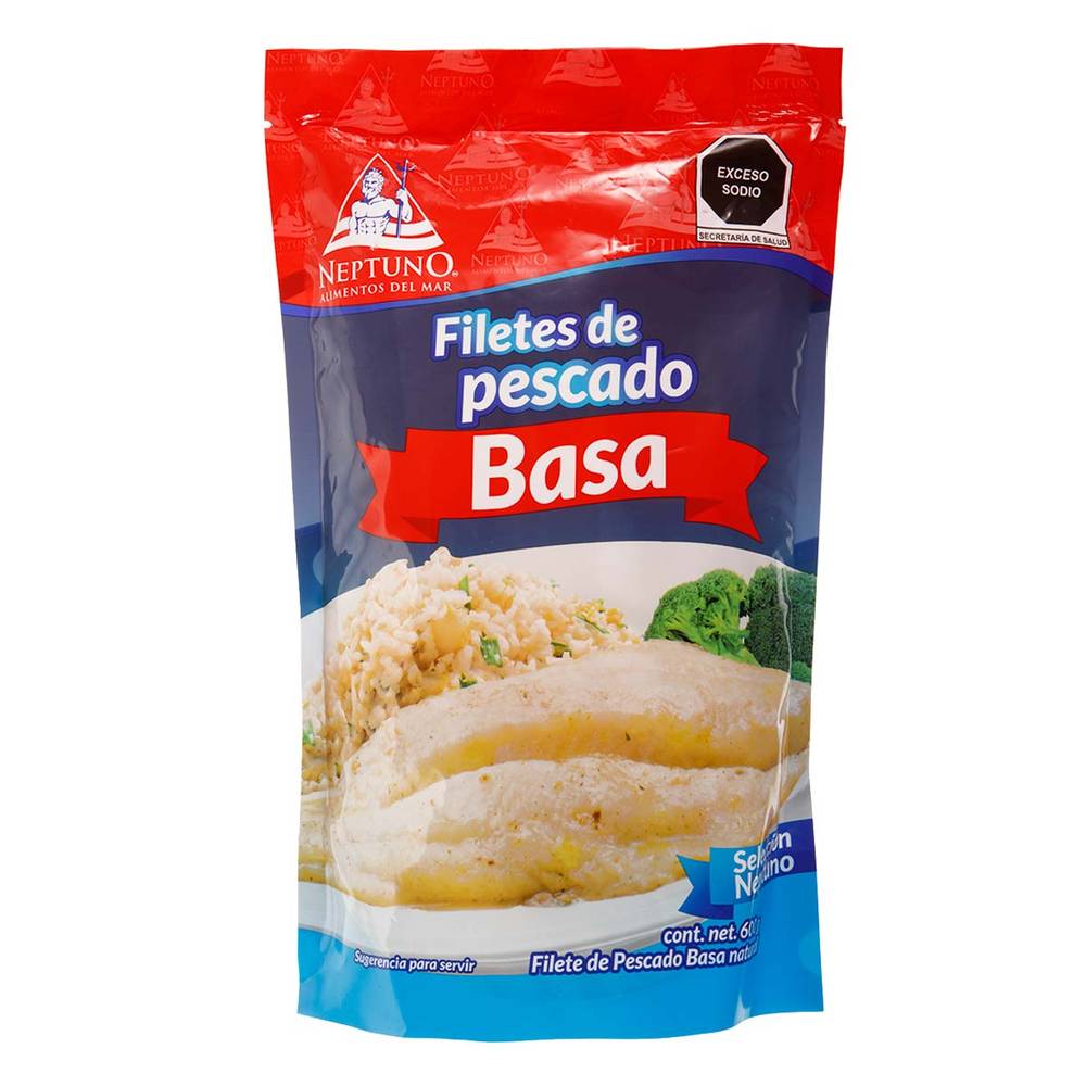Neptuno · Filete de pescado basa (600 g)