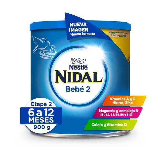 Nestlé fórmula nidal bebé 2 (lata 900 g), Delivery Near You
