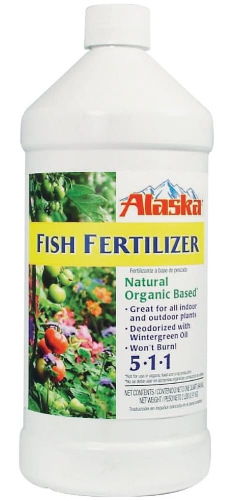 Alaska Organic Liquid Fish Fertilizer (2 lbs)