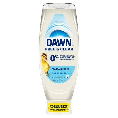 Dawn Free & Clear Ez Squeeze Dishwashing Liquid