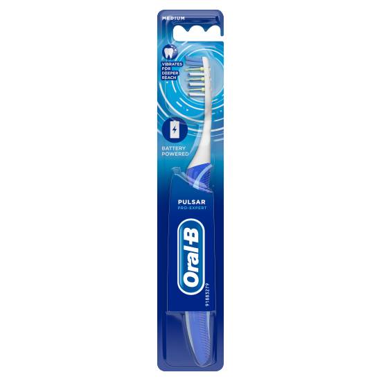 Oral-B Pulsar Manual Toothbrush With Battery Power